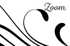 Text Divider Wave Ornament Leaves Abstract Line SVG PNG EPS Product Image 3