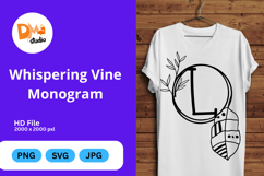 Whispering Vine Monogram Product Image 1