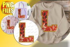 L Doodle Letter Valentine Cheerful Festive Magic! Product Image 1