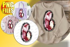 L Doodle Letter Festive Valentine Loving Heart! Product Image 1