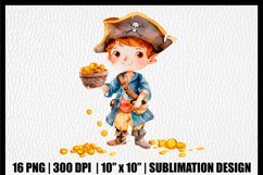 16 Cartoon Pirates PNG Bundle Product Image 5