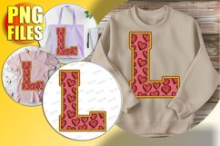 L Doodle Letter Valentine Cheerful Sweet Heart! Product Image 1