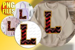 L Doodle Letter Style PNG Cheerful Celebration Character! Product Image 1