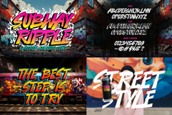 Graffiti Font Bundle Vol. 1 | Urban Vibes 3D Layered Street Product Image 13