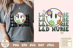 Labor and Delivery Nurse png svg, sublimation design Product Image 3