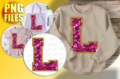 L Doodle Letter Style PNG Creative Winter Character! Product Image 1