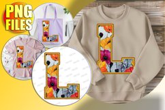 L Doodle Letter Valentine Festive Loving Spirit! Product Image 1