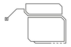 Callout bar label. Information box in futuristic HUD style. Product Image 1