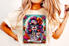 La Chismosa Tarot Card PNG, Funny Mexican Chisme Sublimation Product Image 3