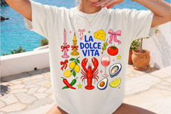 La Dolce Vita png, Trendy Italy Summer png Product Image 2
