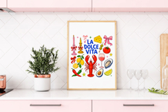 La Dolce Vita png, Trendy Italy Summer png Product Image 3