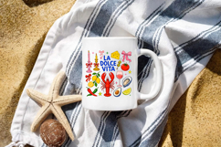 La Dolce Vita png, Trendy Italy Summer png Product Image 5