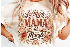 La Mejor Mamá Del Mundo PNG Product Image 4