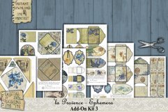 Vintage | Provence | French | Ephemera | Journal | Printable Product Image 2