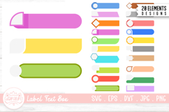 Label text box elements for infographic elements Product Image 1