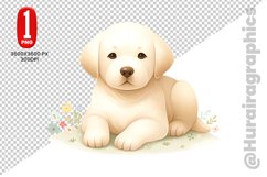 Labrador Retriever dog clipart- PNG File Product Image 1