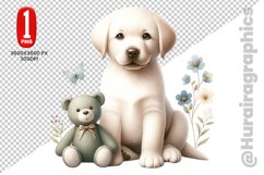 Labrador Retriever dog clipart- PNG File Product Image 1