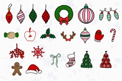 Christmas Alphabet Doodle Lace Letters Coquette Bubble_4 Product Image 2