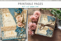 vintage lace junk journal, Victorian paper Product Image 4