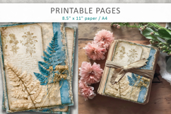 vintage journal background, botanical vintage paper Product Image 4