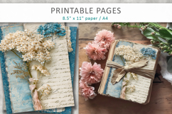 botanical vintage paper, journal supplies Product Image 4