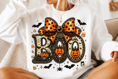 Lace Boo Halloween Coquette PNG Product Image 3