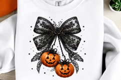 Lace Bow Pumpkin Png Product Image 1