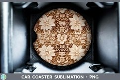 GorgeousLace Car Coaster design.