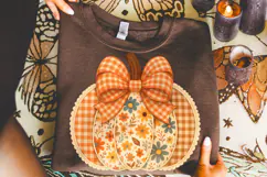 Pumpkin Fall Png, Fall Vibes PNG, Fall PNG, Autumn Png, Lace Product Image 1