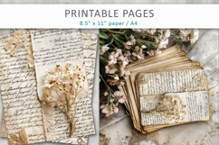 aged paper background, antique paper Product Image 4