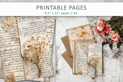 aged paper background, antique paper Product Image 5