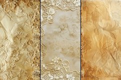 Lace Parchment Digital Paper Bundle Product Image 3
