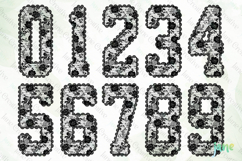 Lace Pattern Letter PNG Bundle Product Image 3