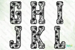 Lace Pattern Letter PNG Bundle Product Image 2