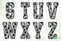 Lace Pattern Letter PNG Bundle Product Image 9