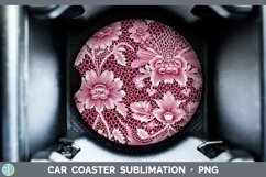 GorgeousLace Car Coaster design.