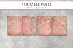 Antique Ephemera Background, collage paper Product Image 2