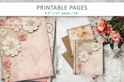 lace scrapbook paper, craft paper Product Image 7