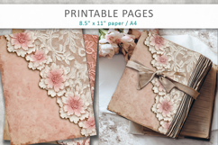 Lace scrapbook paper, digital paper Product Image 4