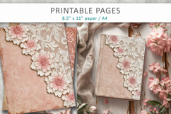 Lace scrapbook paper, digital paper Product Image 6