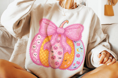 Preppy Pumpkin Png, Halloween PNG, Fall PNG, Autumn Png Product Image 3