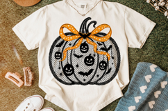 Halloween Coquette Pumpkin PNG, Lace Pumpkin PNG Clipart Product Image 6