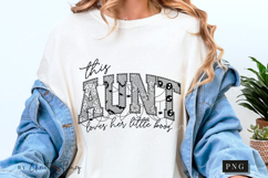Lace This Aunt Loves Her Boos PNG Product Image 4