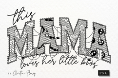 Lace This Mama Loves Her Boos PNG Product Image 3