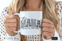 Lace This Nana Loves Her Boos PNG Product Image 2