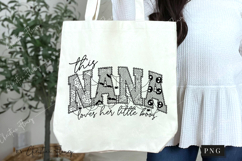 Lace This Nana Loves Her Boos PNG Product Image 5