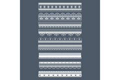 White lace trim patterns Product Image 1