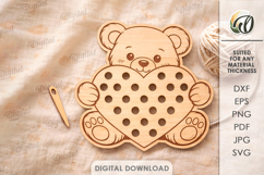 Lacing Kids Toys Bundle Laser Cut. Montessori Toy SVG Product Image 13