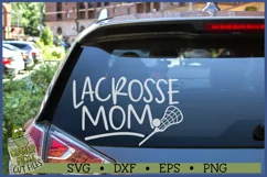 Lacrosse Mom SVG File Product Image 3
