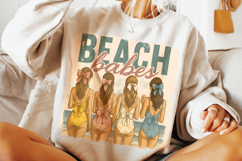 Beach Babes Summer PNG, Hello Summer PNG, Summer Vibes PNG Product Image 3